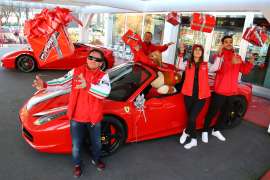 regalo giro in ferrari